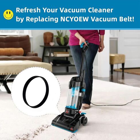 أحزمة بديلة لمكنسة بيسيل باور فورس المدمجة موديل 2112 1520 3508 2690 23T7 23T7V 3130 21129 استبدال الأجزاء 1604895، حزمة من 3 in Kuwait