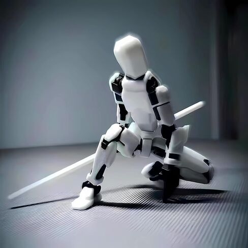 T13 Action Figure 3D Printed Multi-Jointed Movable Lucky 13 Fully Articulated Action Figure Dummy 13 Robotic Toy Robot Action Figure for DIY Gift Valentine's Birthday (Colorful 1) in Saudi Arabia