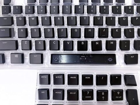 forG915 complete set of 109 keycaps to replace Logitech G915/G913/G815/G813 TKL RGB mechanical gaming keyboard (black 109 keys) (G915 full set of keycaps (black)) in Saudi Arabia