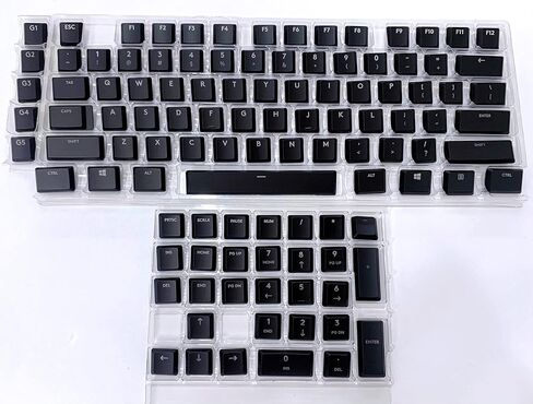 forG915 complete set of 109 keycaps to replace Logitech G915/G913/G815/G813 TKL RGB mechanical gaming keyboard (black 109 keys) (G915 full set of keycaps (black)) in Saudi Arabia