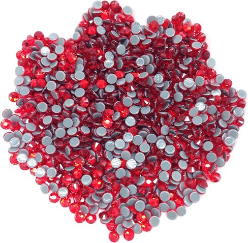 PEPPERLONELY Flat Back & Faceted Glass Hot Fix Rhinestones (SS10 (2.7mm) 1440 pcs, Jonquil) in Saudi Arabia