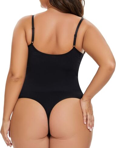 Tummy Control Shapewear Thong Slimming Bodysuit for Women Seamless Sleeveless Butt Lifting Tank Tops in Saudi Arabia