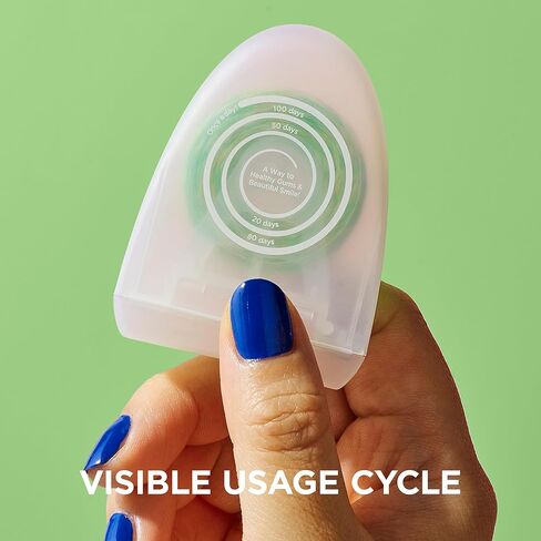 REACH® POP Whitening Dental Floss | Baking-Soda Infused | Vegan Wax & PFAS-Free | Durable & Shred Resistant | Slides Smoothly & Easily | Effective Plaque Removal | 54.6 YD in Saudi Arabia