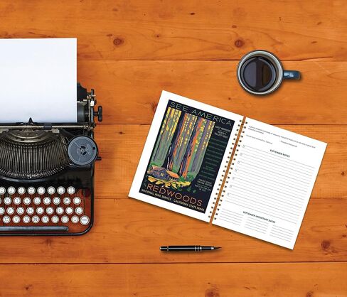 ملصق فني للمتنزهات الوطنية لعام 2024 لمخطط WPA الشهري مقاس 7.5 بوصة × 9.75 بوصة in Kuwait