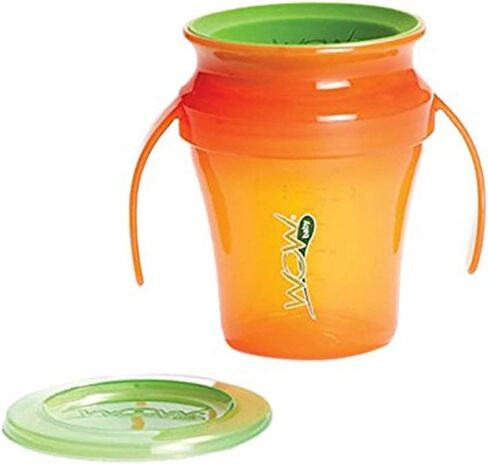 JUICY! WOW CUP Baby 360 Trainer Sippy Cup with Freshness Lid, Yellow, 7 oz. in Saudi Arabia