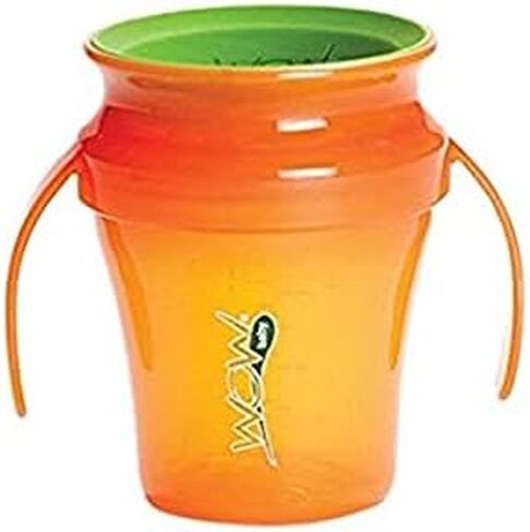 JUICY! WOW CUP Baby 360 Trainer Sippy Cup with Freshness Lid, Yellow, 7 oz. in Saudi Arabia