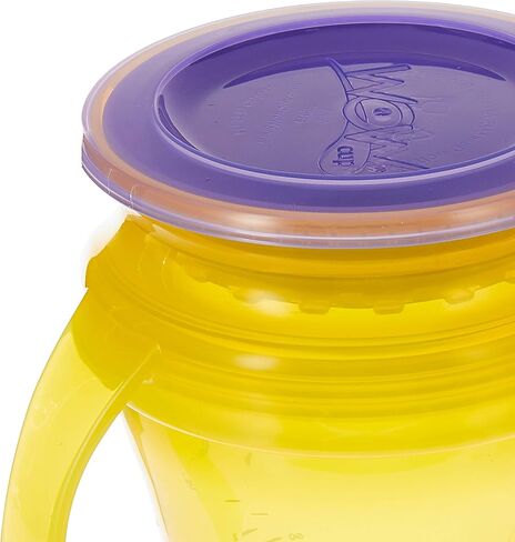 JUICY! WOW CUP Baby 360 Trainer Sippy Cup with Freshness Lid, Yellow, 7 oz. in Saudi Arabia