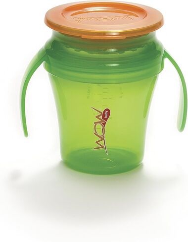 JUICY! WOW CUP Baby 360 Trainer Sippy Cup with Freshness Lid, Yellow, 7 oz. in Saudi Arabia