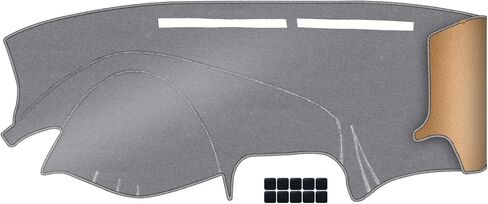 Upgrade Dacron Dashboard Cover Fit for 2004-2008 Acura TL Effective Anti Glare, Reduce Reflection, Sun Protection, Dust Proof, Moisture Absorption UV-Proof -Grey in Saudi Arabia