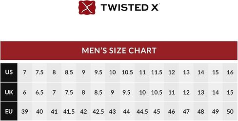 حذاء Twisted X للرجال مقاس 12 بوصة للعمل الغربي - حذاء سهل الارتداء من خليط معدني للرجال - بني وأرجواني، 11.5 EE in Saudi Arabia