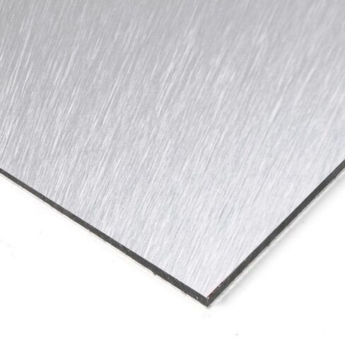 لوحة من الألومنيوم المركب بتصميم Falken باللون الفضي مقاس 30.48 سم × 91.44 سم، وسمك 1/8 بوصة in Saudi Arabia