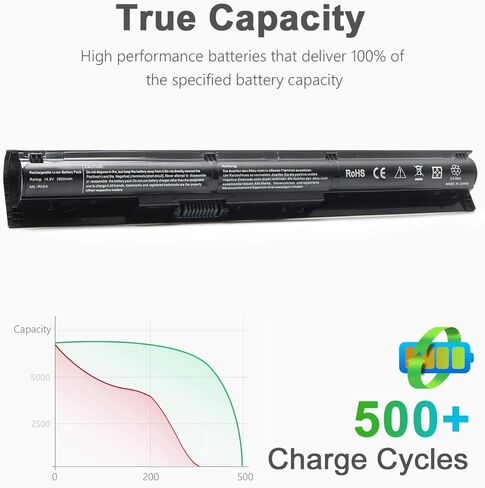 New RI04 RI06XL 805294-001 Laptop Battery for HP 811063-421 805047-851 P3G15AA HSTNN-DB7B HSTNN-PB6Q HSTNN-Q94C HSTNN-Q95C HSTNN-Q97C P3G15AA HP ProBook 450 455 470 G3 Series Battery in Kuwait