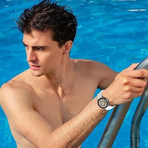 6 عبوات من الأربطة المغناطيسية المتوافقة مع ساعة Galaxy Watch 6 Band 40mm 44mm، Galaxy Watch 6 Classic 43mm 47mm، Galaxy Watch 5 Pro 45mm، حزام سيليكون ناعم بدون فجوة لساعة Galaxy Watch 5 Band Women Men in Kuwait