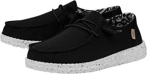 Hey Dude Women's Wendy Canvas | Women’s Shoes | Women’s Lace Up Loafers | Comfortable & Light-Weight in Saudi Arabia