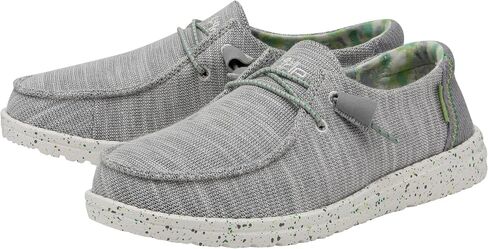 Hey Dude Women's Wendy Canvas | Women’s Shoes | Women’s Lace Up Loafers | Comfortable & Light-Weight in Saudi Arabia
