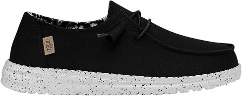 Hey Dude Women's Wendy Canvas | Women’s Shoes | Women’s Lace Up Loafers | Comfortable & Light-Weight in Saudi Arabia