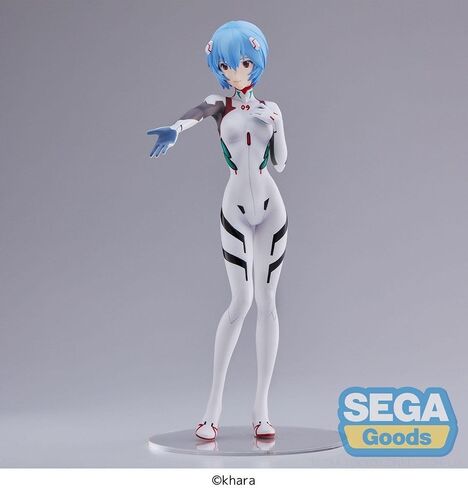 Sega Neon Genesis Evangelion: Rei Ayanami Hand Over/Momentary White (اسم مؤقت) (3.0+1.0) ثلاث مرات في كل مرة SPM الشكل in Saudi Arabia