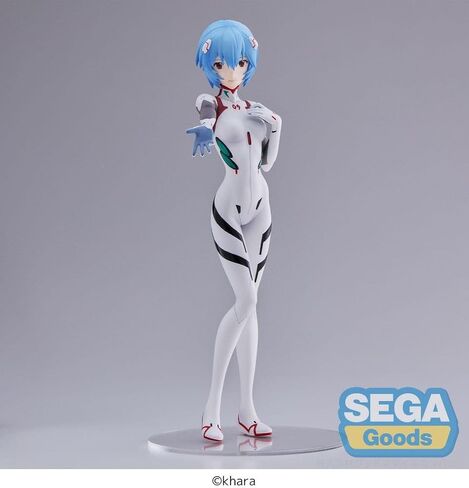 Sega Neon Genesis Evangelion: Rei Ayanami Hand Over/Momentary White (اسم مؤقت) (3.0+1.0) ثلاث مرات في كل مرة SPM الشكل in Saudi Arabia