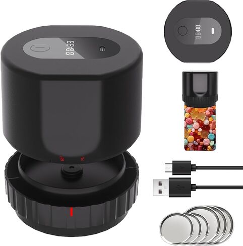 Electric Mason Jar Vacuum Sealer Kit for Wide Mouth and Regular Mouth Mason Jars,Vacuum Sealing Machine for Food Storage,Jar Vacuum Sealer for Canning Jars… in Saudi Arabia