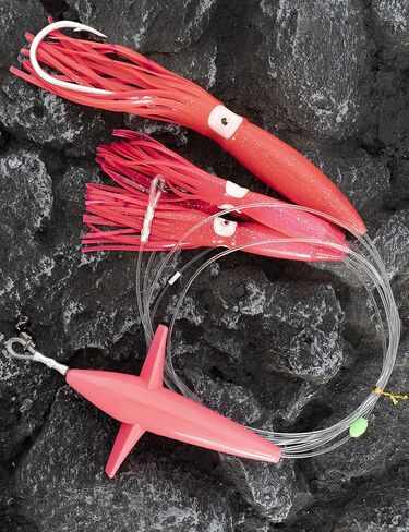 BLUEWING Fishing Daisy Chain Big Game Bulb Squid Trolling Bird Tuna Lures Fish Teasers for Marlin Sailfish in Saudi Arabia