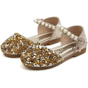 Girls and Toddlers Sparkle Special Occasion Mary Jane Flats in Saudi Arabia