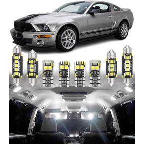 BMT xms Car Interior LED Light Replacement for Ford Mustang 2005-2009,6000K Super Bright Interior Light Bulbs Package, 5pcs in Saudi Arabia