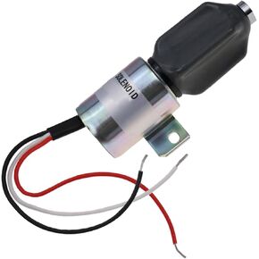 12V Fuel Shutoff Solenoid Valve 208454 Compatible with 302 Diesel Engine for Bobcat 250 in Saudi Arabia