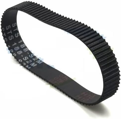 حزام طابعة Qinlu-3D S2M طول الحزام طول الحزام 124 126 128 130 132 134 136 138 140 142 144 146mm عرض 4/6/9/10/15 مم حزام مسنن متزامن ، إكسسوارات طابعة ثلاثية الأبعاد (S2M-138MM-69TEETH ، 10 مم) in Saudi Arabia