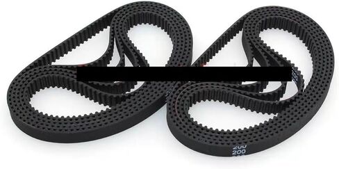 Qinlu-3D Printer Belt 6mm GT2 Closed Loop Timing Belt Rubber 110 112 122 158 200 232 280 300 400 610 752 852 1220 1524mm Synchronous 3D Printer Parts, 3D Printer Accessories(122mm) in Saudi Arabia