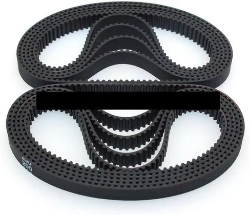 Qinlu-3D Printer Belt 6mm GT2 Closed Loop Timing Belt Rubber 110 112 122 158 200 232 280 300 400 610 752 852 1220 1524mm Synchronous 3D Printer Parts, 3D Printer Accessories(122mm) in Saudi Arabia