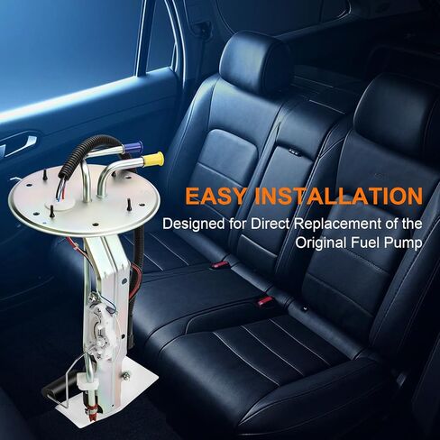 مجموعة مضخة الوقود الكهربائية متوافقة مع 1999 2000 2001 2002 2003 2004 Ford F150 F-150 F250 F-250 (4.2L 4.6L 5.4L) ، يتضمن 2004 F-150 Heritage ، يحل محل E2237S in Kuwait