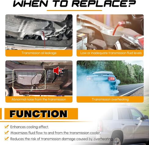 Automatic Transmission Fluid Thermal Bypass Valve Compatible with 2014-2018 GM Tahoe Silverado Sierra 1500 Escalade Yukon 6L80 5.3L 6.2L 4.3L Replace# 125068000 in Saudi Arabia