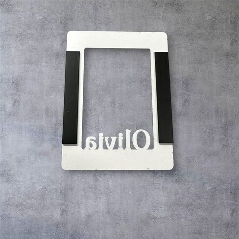 Personalized Photo Magnet Frame - 2x3 Inch Wallet Size Fridge Picture Frames - Available in White Woodgrain, Grey Woodgrain, Bronze Platinum, Rose Platinum, Bright White, Cream Mat, Oak Veneer in Saudi Arabia