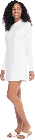 Coolibar UPF 50+ نساء Biscayne Ruche Swim Top - Sun Protection in Saudi Arabia