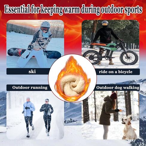 Balaclava Winter Men and Women Ski Mask, Cold Weather Outdoor Wind-Resistant Warm Hats,Winter Masks&Hooded Scarves in Saudi Arabia