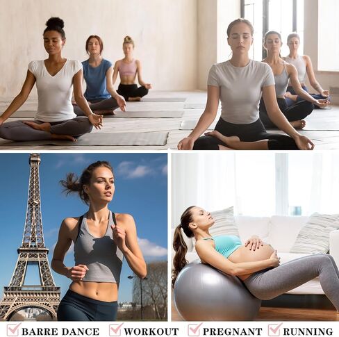 Meliya 4 Pairs Pilates Socks Grip Socks for Women, Non-Slip Yoga Sock for Yoga Barre Ballet Barefoot Workout Hospital in Saudi Arabia