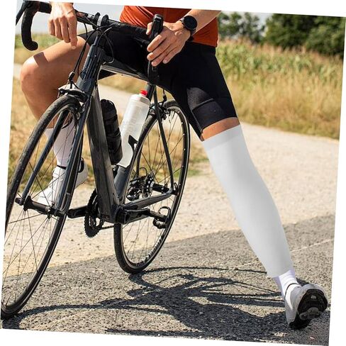Cycling Knee Sleeve for Winter Breathable Leg Warmers Uv Protection Men's and Leg Sleeves for Cold Weather Activities in Saudi Arabia