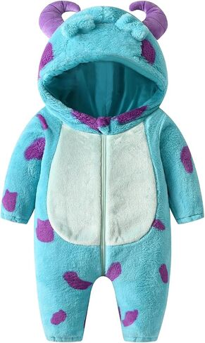 oneflow Newborn Toddler Baby Girl Boy Halloween Pumpkin Costumes Cute Hooded Romper Jumpsuit Outfit Clothes in Saudi Arabia