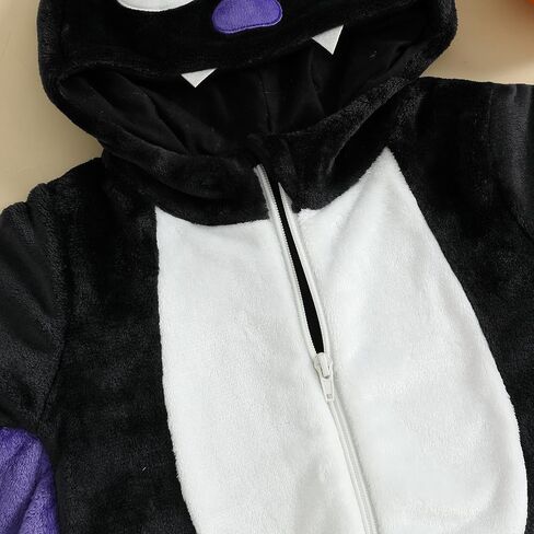 Eadrioss Bat Costume for Toddler Baby Boy Girl Halloween Costumes Warm Hooded Bat Clothes Toddler Halloween Clothes 2 3 4 5t in Saudi Arabia