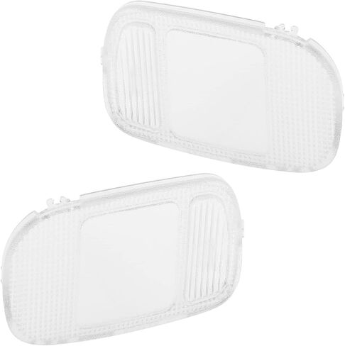 Unifizz 1 Pair for Dodge for Ram 1500 2500 3500 4500 5500 Car Interior Roof Dome Light Cover Overhead Console Reading Lamp Lens Shell Case Roof Map Light Lens in Saudi Arabia
