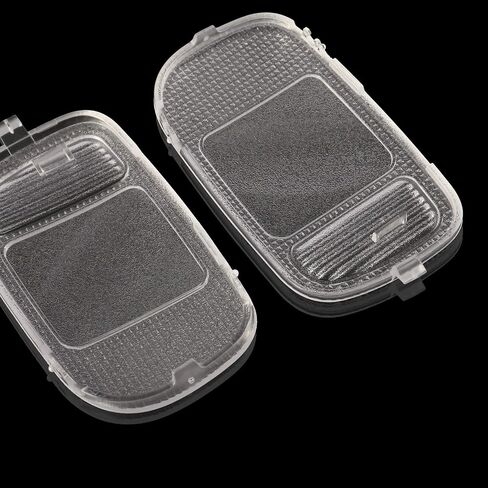 Unifizz 1 Pair for Dodge for Ram 1500 2500 3500 4500 5500 Car Interior Roof Dome Light Cover Overhead Console Reading Lamp Lens Shell Case Roof Map Light Lens in Saudi Arabia
