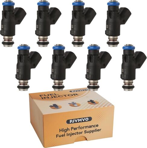 GM12613412 6.0L Flex Fuel Injectors,Compatible with/Chevy 2010-2020 Silverado Express Suburban 2500 3500,Compatible with/GMC Yukon Sierra Savana | 6.0 Flex Engine| |4 Holes| |Set of 8| in Saudi Arabia