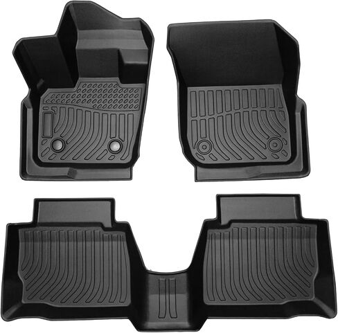 جميع الحصيرات الأرضية المطاطية المطاطية المتوافقة مع 2012-2018 Ford Focus ، مجموعة TPE Rubber كاملة تشمل التغطية الأولى في الصف الأول الأمامي ، غير قسيمة (لعام 2012-2018 Ford Focus) in Kuwait