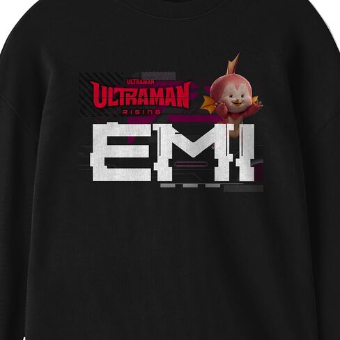 Ultraman: Rising Emi Youth Black Crew Neck Tee Long Sleeve Tee in Saudi Arabia