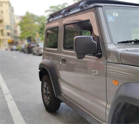 Fit for Suzuki Jimny 2/4Door 2019-2025 ABS Auto Left Right Side Rear View Mirror Blind Spot Mirror WideAngle Trim Vehicle Mirror Car Refit Accessories (Black Right Side) in Saudi Arabia