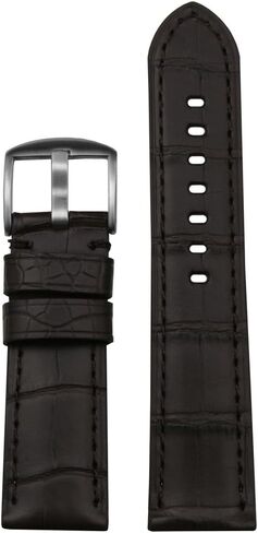 Genuine Louisiana Alligator Watch Band with Matte Finish in Saudi Arabia