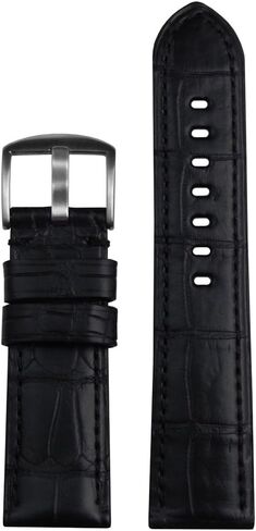 Genuine Louisiana Alligator Watch Band with Matte Finish in Saudi Arabia