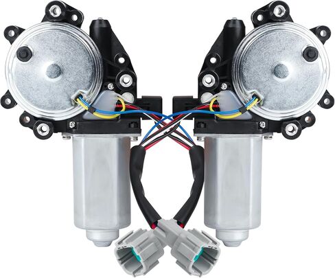 Window Lift Motors Fit for Infiniti QX56 2004-2013 & Nissan Armada 2005-2015 & Pathfinder 2004 & Titan 2004-2015 Front Left and Right with Anti-Pinch Function in Kuwait