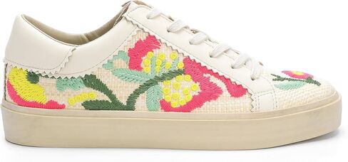 Mi.iM Gaby Rubber Sole Lace-up Snake Print Suede Star Sneakers in Saudi Arabia