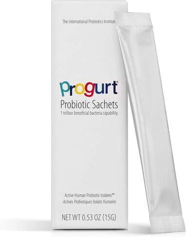 Probiotic Sachets 1 Trillion CFU (5 Sachets), Highest Potency, Shelf Stable for Travel, Vegan, Gluten Free, Essential Supplement for Bloating, Digestive & Immune Support, for Men and Women in Saudi Arabia
